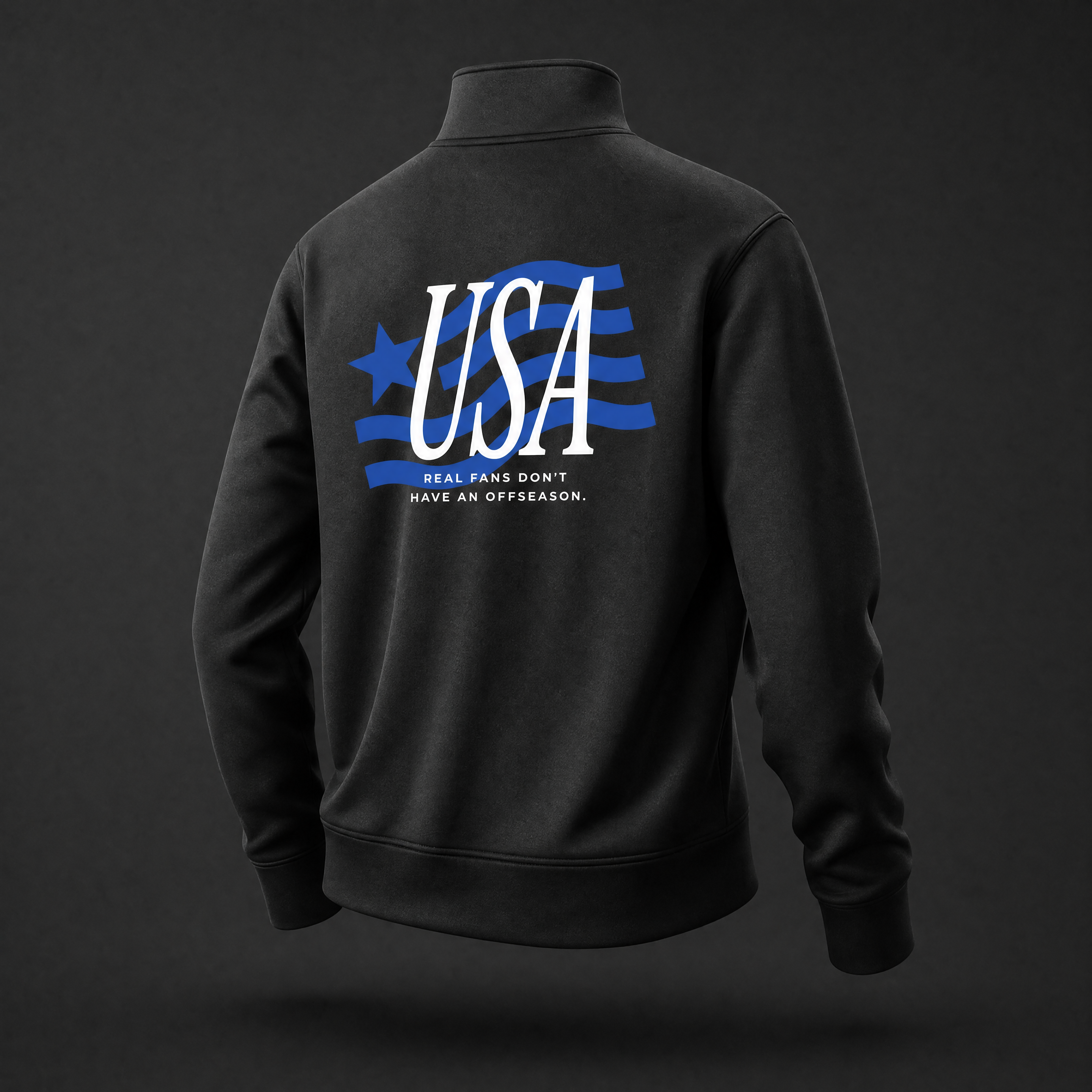 USA Real Fans | Ladies Fleece Full-Zip Jacket