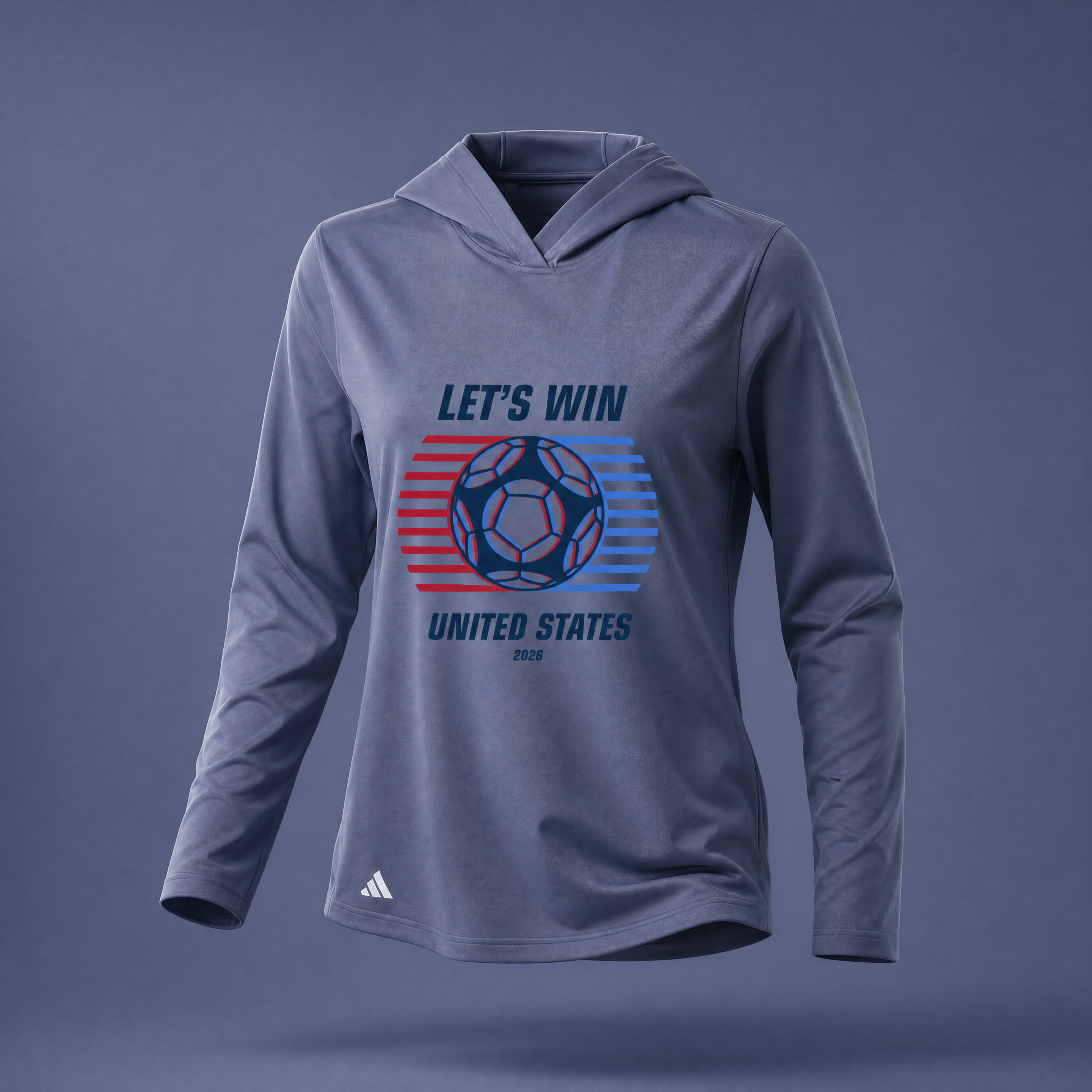 USA Let's Win | Adidas Women's Performance Hoodie Pullover