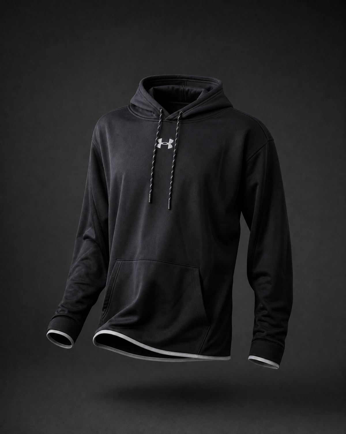 UA Men's Double Threat Armour Fleece Hoody – alternate view 2