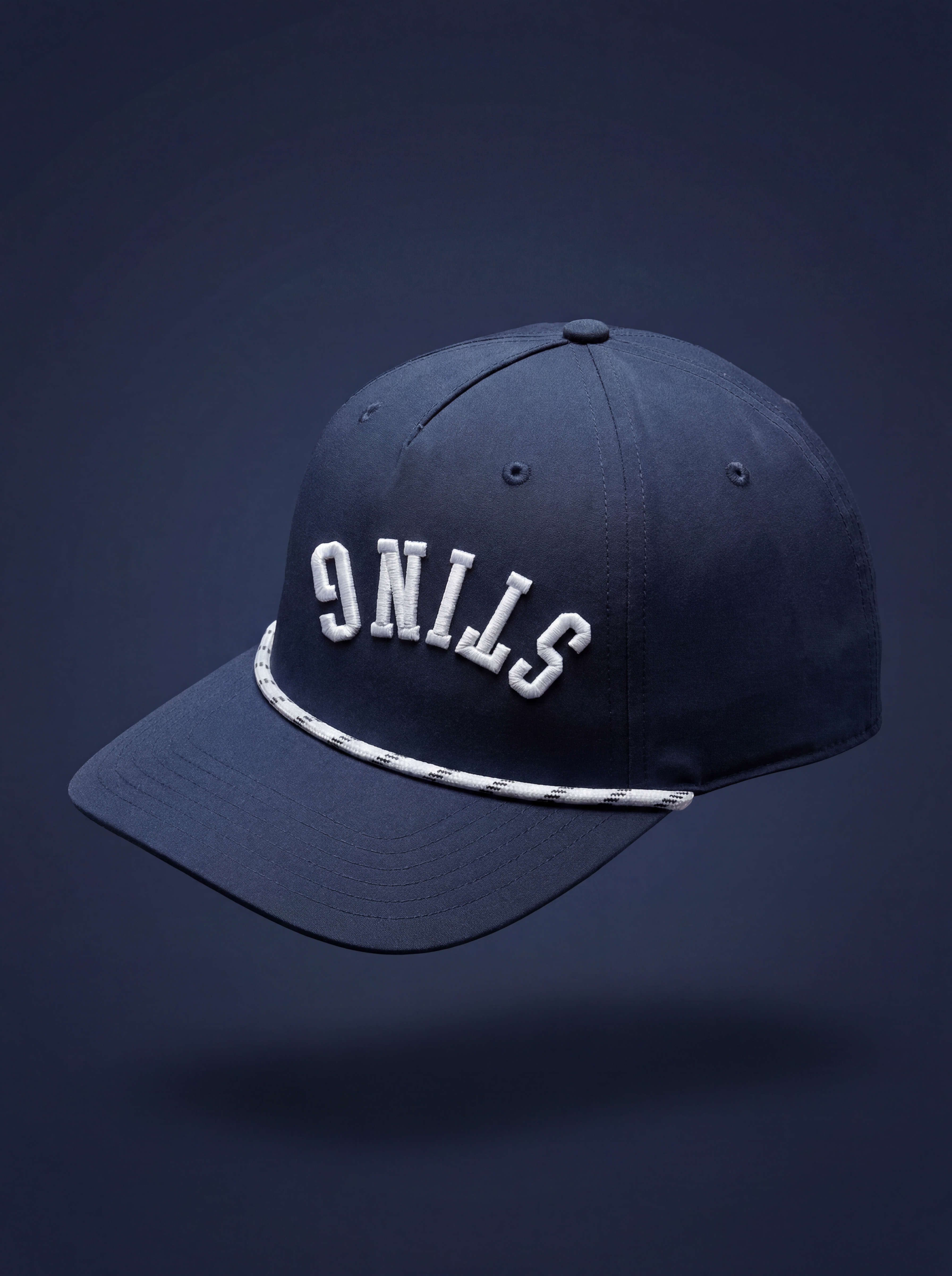 Sting Upside Down adidas 5 Panel Rope Cap | Hat | Navy
