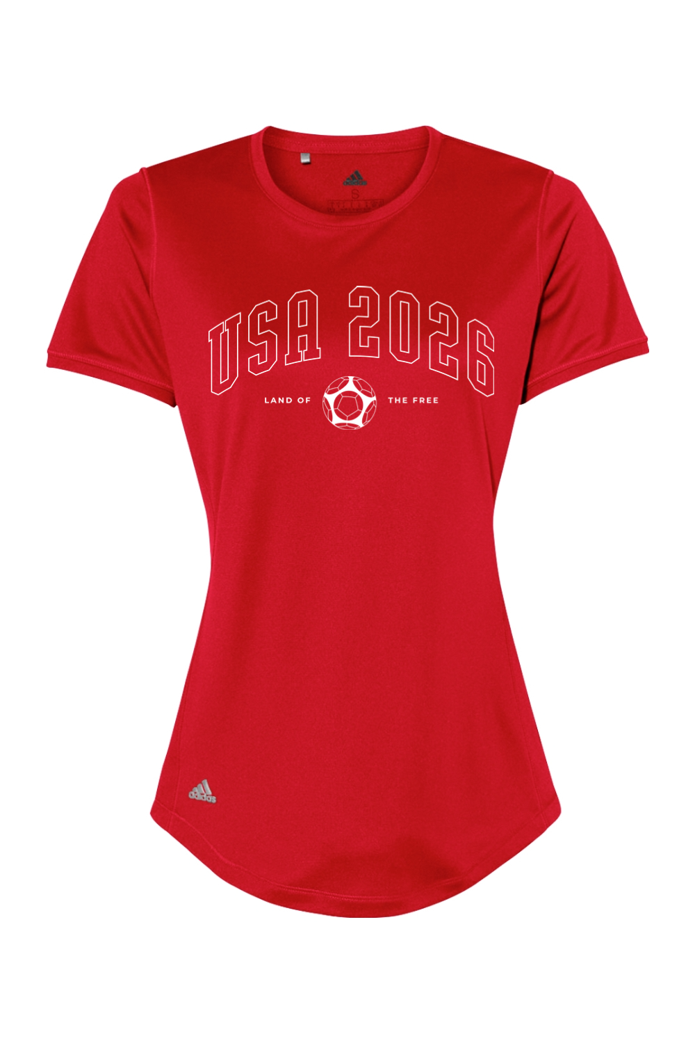 USA Land of the Free | Adidas Women's Sport T-Shirt