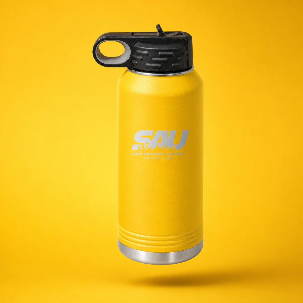 SA United | 32 oz. Stainless Steel Water Bottle