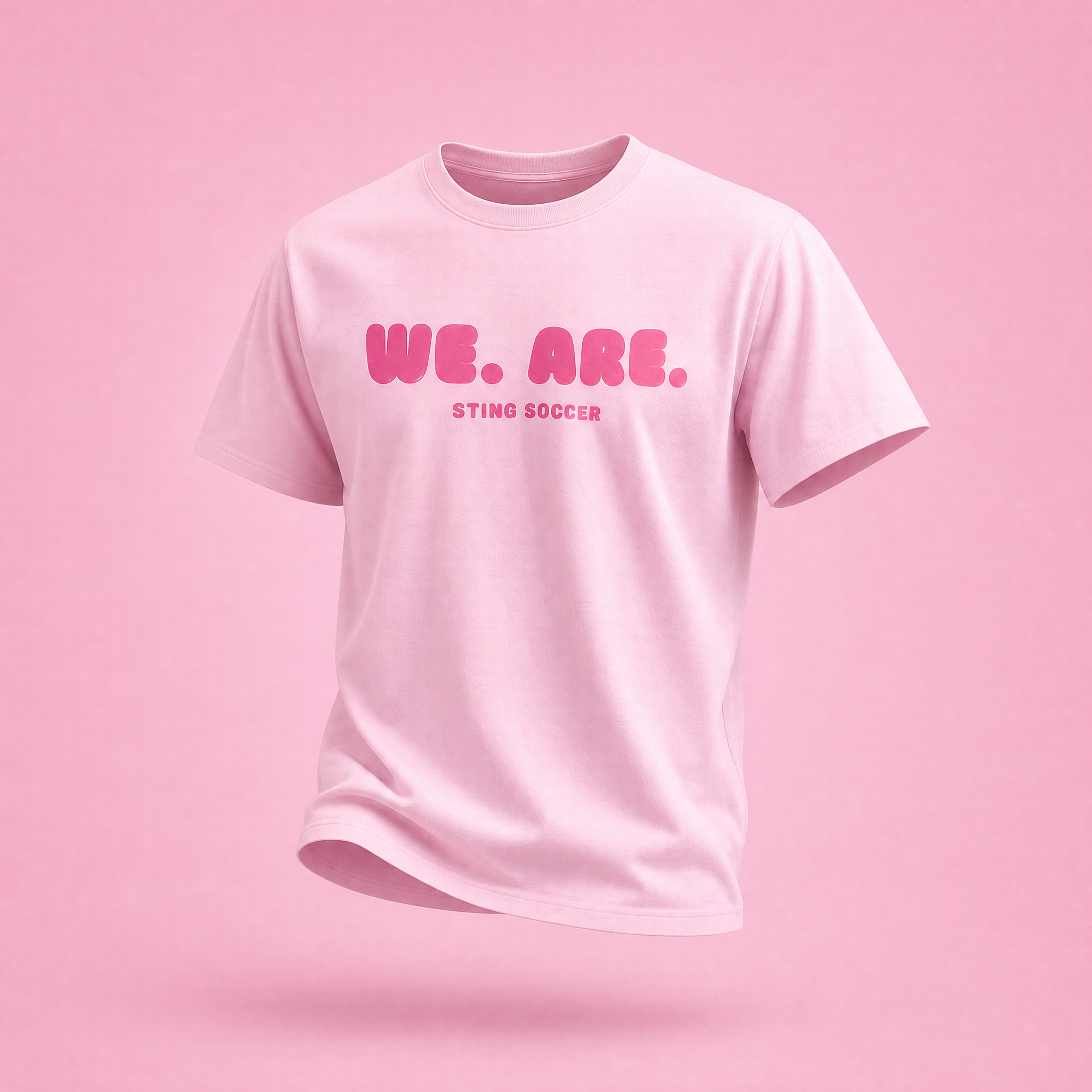 Sting Soccer | We Are. Pink CC Tee | Blossom