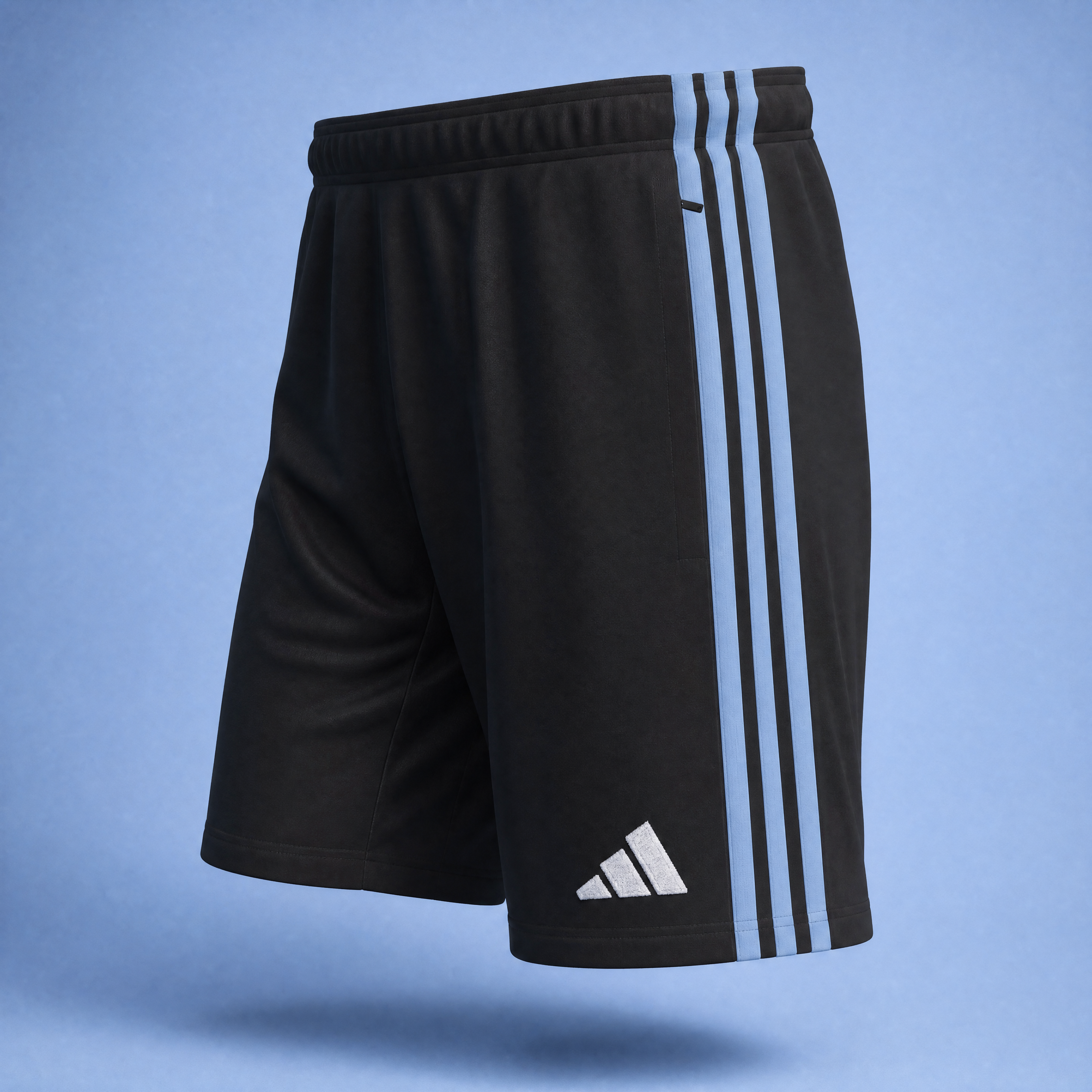 adidas miEntrada26 Training Short Black/Light Blue | Coach