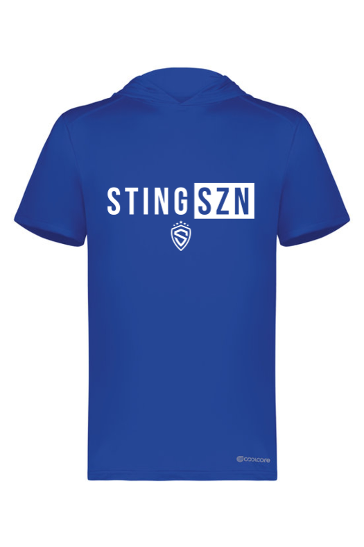 Sting SZN | Pitch Is Ours Coolcore Hoodie  | Royal