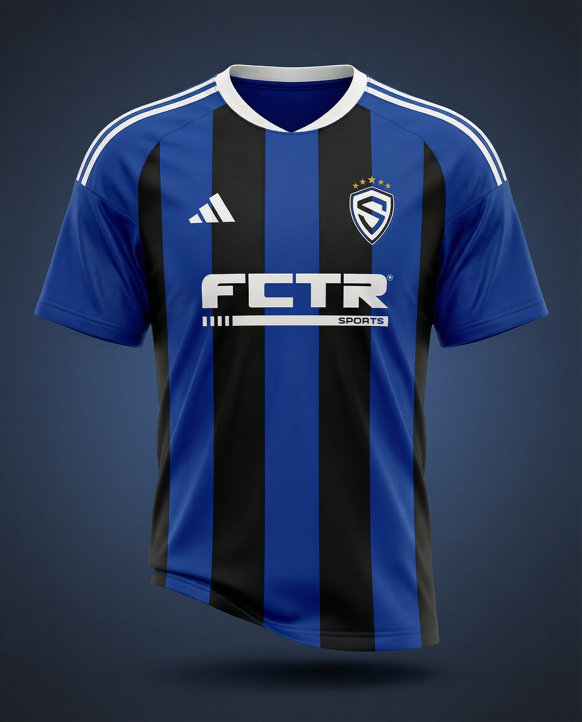 Sting miTiro26 Game Jersey - Black/Royal