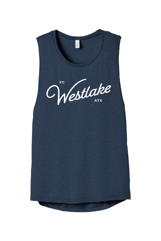 FC Westlake | Athletic Heather Women's Flowy Scoop Muscle Tank