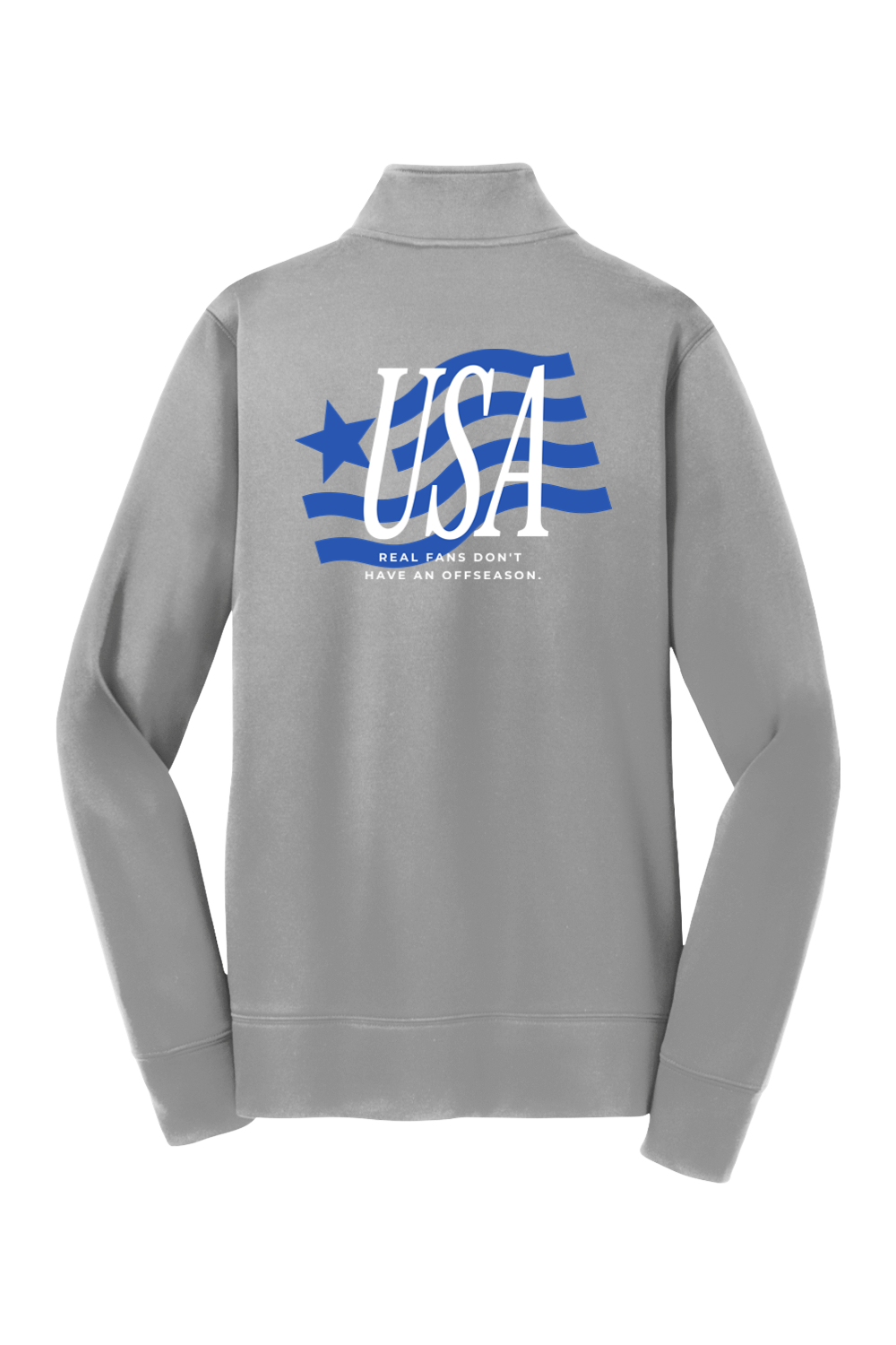 USA Real Fans | Ladies Fleece Full-Zip Jacket